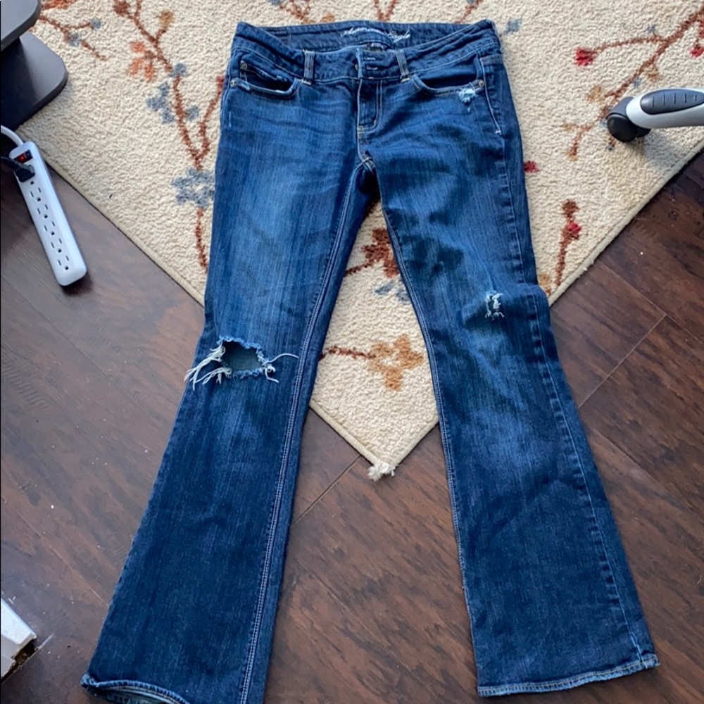 American eagle boot cut jeans